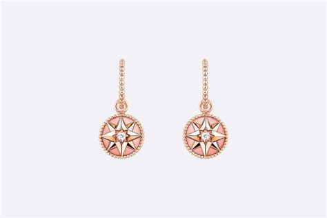 dior addict rose des vents|Dior rose des vents earrings.